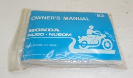Vintage Honda Factory Owners Manual 1982 NU50 &amp; NU50M w Other Documents - $99.98