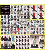STAR WARS Minifigure Sets +Stands-You Choose-Jedi Sith Mandalorian  - $14.73 CAD+