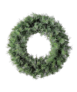 Basic Christmas Wreath, Green, 20&quot;,  - $15.72