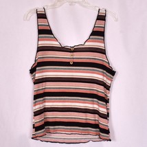 Striped tank top Women&#39;s No Tags Measures like a Small - £8.91 GBP