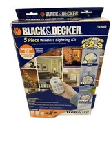 Black &amp; Decker 5-Piece Wireless Lighting Starter Kit - £42.74 GBP