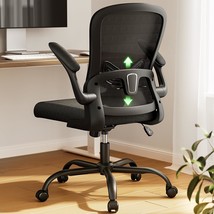 Marsail Office Chair Ergonomic-Desk Chair: Mesh Back Home Office Chair, Black - $115.92