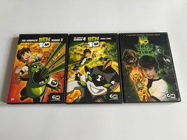 Ben 10 DVD Lot of 3 - Complete Season 3 &amp; 4 + Race Against Time - £20.18 GBP