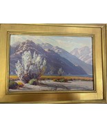&quot;Smoke Trees&quot; by Paul Grimm Oil on Masonite 8&quot; x 12&quot; Painting Gorgeous - $73,179.25 MXN