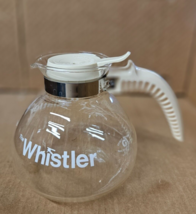 Vintage Gemco Brand The Whistler Whistling Glass Coffee Pot 8 Cup 5-22 - £21.66 GBP