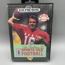 Sports Talk Football Joe Montana II (Sega Genesis) with Case - $5.06