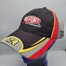 Jeff Gordon #24 Du Pont Motorsports Chase Authentic Hat Black Red Gray H... - $18.69