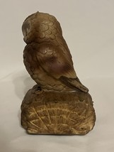 Gorham Ceramic Owl Figurine Music Box Plays Beautiful Dreamer - $19.99