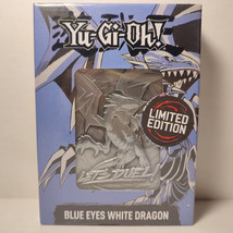 Yugioh Blue Eyes White Dragon Metal Card Ingot Official Collectible Figurine - £32.71 GBP