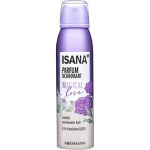 ISANA deodorant spray MAGICAL LOVE Spray 0% ALUMINUM 100ml -FREE SHIPPING - $10.88