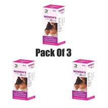 Dr.Raj Women&#39;s Cute 36 Oil For Breast Enlargement &amp; Firming 30ml Pack Of 3 - £34.37 GBP
