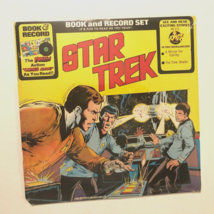 Star Trek Book Record Set Peter Pan BR513 Cut Corner 1976 Vintage Kids S... - £19.86 GBP