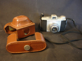 Kodak Pony 828 Flash 200 Shutter Camera Photography Brown Leather Case - $29.95