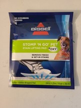 Bissell Stomp &#39;N Go Pet Lifting Pads + Oxy 20 Pack Stain Carpet Rug Clea... - $24.63