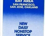 Republic Airline QUICK Reference Time Table Bay Area SFO SJC OAK Septemb... - £9.30 GBP