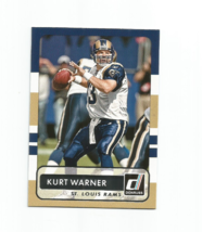 Kurt Warner (St. Louis Rams) 2015 Panini Donruss Card #174 - £3.92 GBP