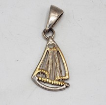 Sailboat Pendant Fashion Jewelry Gold Silver Tone - $24.74