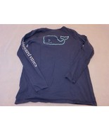 Vineyard vines youth large long sleeve whale shirt Navy EUC - $12.16