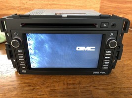 2007-2012 Oem Gmc Acadia Navigation Dvd Radio Buick Enclave Usb &amp; Aux Input I... - £417.84 GBP
