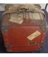 Antique Hard Case Hercules Motion Picture Film Shipping Box – WITH SOME ... - $59.39
