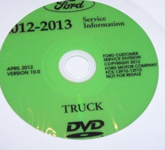 2012 Ford Camion F-250 F350 F250 450 550 Service Atelier Réparation Manuel On CD - £245.48 GBP