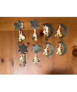 Vintage 1920&#39;s Germany Angel w/Star christmas ornament set of 8 - $85.00