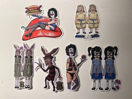 Bobs Burgers Rocky Horror The Shining Freddy parody die cut vinyl stickers fun - £14.64 GBP