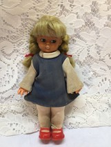 Vintage Playmates Collectible Doll Made in Hong Kong Blonde Braided Hair - £5.27 GBP