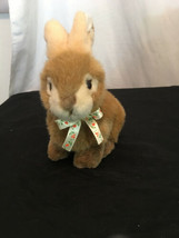 Vtg 1997 Mary Meyer Brown Bunny Rabbit Soft Plush Easter 7 in - $19.08