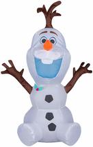 Gemmy Airdorable Christmas Airblown Inflatable Olaf Disney, 2 ft Tall, W... - $40.61 CAD