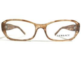 Versace Eyeglasses Frames MOD.3135-B 839 Clear Brown Rectangular 53-16-135 - £89.54 GBP