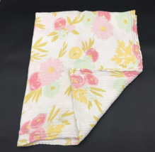 Cloud Island Baby Blanket Muslin Floral Swaddle Target - $12.99