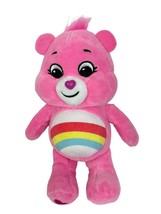 Care Bears Plush Stuffed Toy Rainbow Pink 8&quot; - $7.84