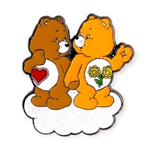 Care Bears Loungefly Enamel Pin: Tenderheart Bear and Friendship Bear on Cloud - £31.97 GBP