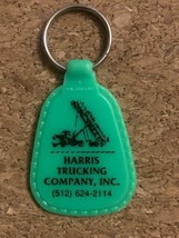 Vintage  Austin TX Harris Trucking Company Keychain Collectible - £6.78 GBP