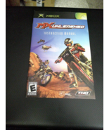 MX Unleashed Xbox - Instruction Manual Booklet - NO GAME - £6.31 GBP