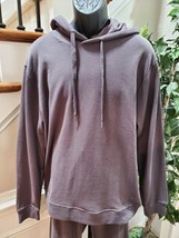 Mono B Men&#39;s Gray 100% Cotton Two Piece Hoodie &amp; Trouser Tracksuits Size Large - £55.49 GBP