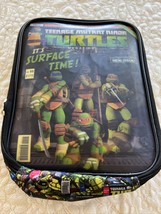 Teenage Mutant Ninja Turtles Green Black Comic Soft Side Lunch Box Zip - $7.35