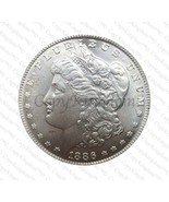 1886 S Morgan Silver Dollar Commemorative COPY coin - $20.53 CAD