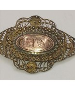 Antique 1800s 800 silver brooch - €173,68 EUR