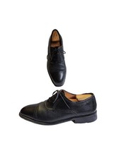 Mezlan Men black lace up cap toe oxford shoes 11 - $59.40