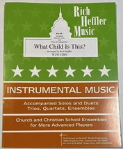 What Child is This? Rich Heffler Advanced Bassoon Piano Sheet Music W29135BN NEW - £5.47 GBP