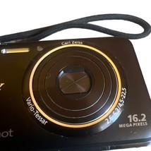 Sony Cyber-shot DSC-WX9 16.2MP Digital Camera, Black Tested W Battery No... - £70.50 GBP