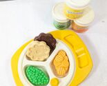 Vintage Fisher Price Fun With Food Babys Mealtime set #2150 cookies tray... - $36.00