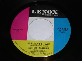 Esther Phillips Release Me Don&#39;t Feel Rained On 45 Rpm Record Lenox Label 5555 - £31.46 GBP