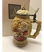 AVON Father Christmas 1994 Ceramic Stein - $13.58 CAD