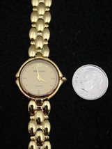 Simon Chang Woman&#39;s Wrist Watch Real Gold Plate France Quartz - $129.95