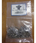 Sheet Metal Screws Oval Head Phillips Drive Stainless Steel #4 x 5/8 &quot; Q... - $7.91