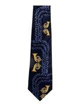 Steven Harris Men&#39;s Neck Tie - Musical Notes and French Horns - £15.68 GBP