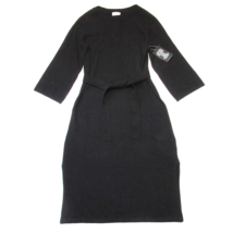NWT Pure Collection Knitted Cashmere in Black Sweater Dress UK 14 US 8-10 - £100.62 GBP
